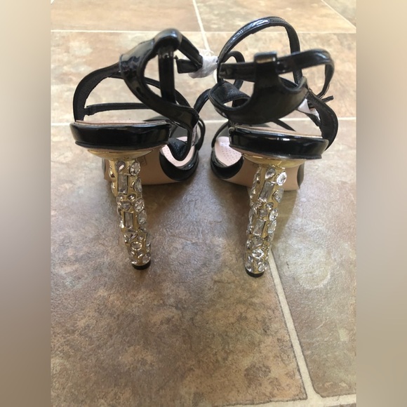 AZALEA WANG BETWEEN YOU AND I STILETTO SANDALS SIZE: 8.5 - Picture 4 of 9